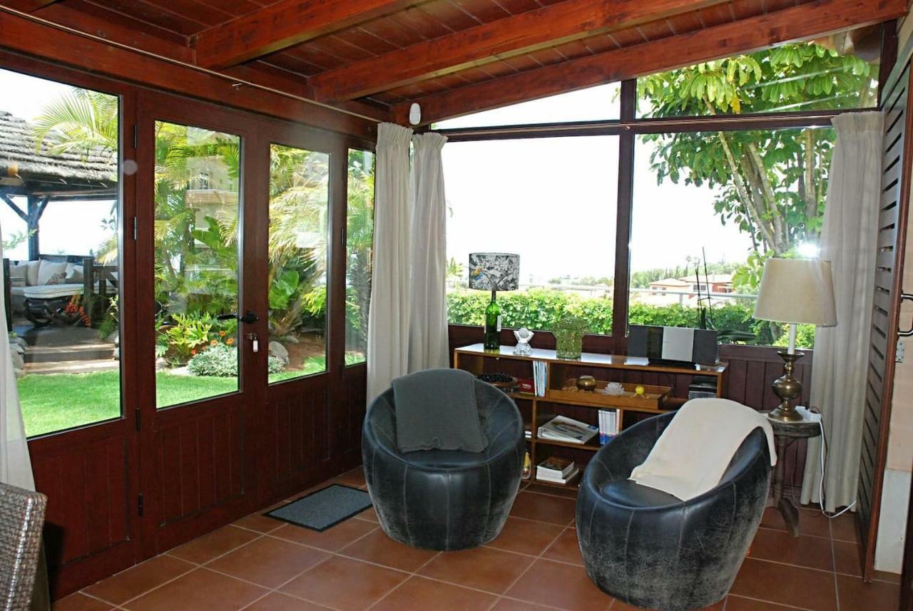 House Sea View Private Garden, 5 People, Optical Fiber Villa Puerto de la Madera Luaran gambar